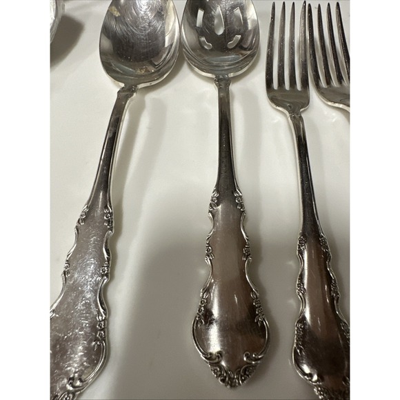 dresden rose reed and barton flatware 6‎ Pieces - Picture 3 of 6